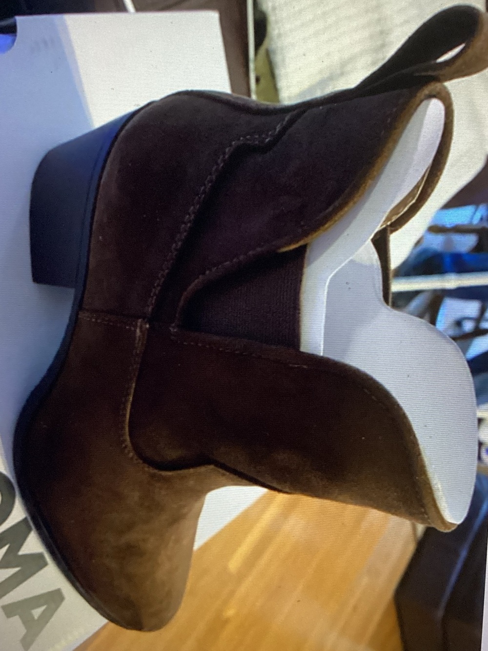 Women’s Block Heel Western Ankle Boot